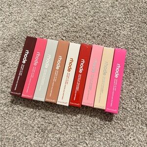 RHODE Lip Gloss Collection - 9 Pcs set
